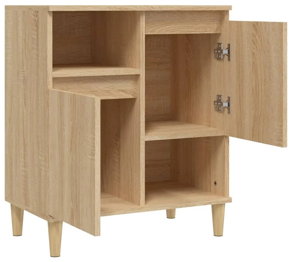 vidaXL Συρταριέρα Sonoma Δρυς 60x35x70 εκ. Επεξεργασμένο Ξύλο