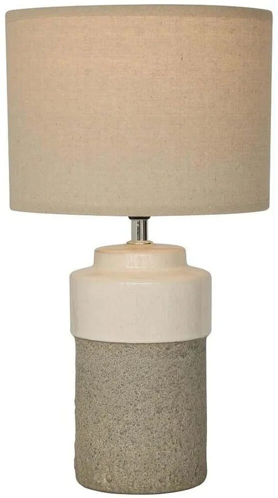 Φωτιστικό Επιτραπέζιο HAP402 41,5cm E14 White-Beige Espiel