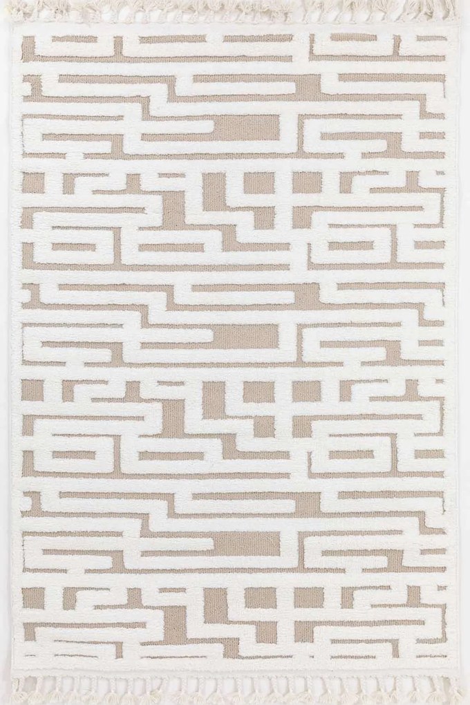 Χαλί Perla C796A1B Cream-Beige Ezzo 133X190cm