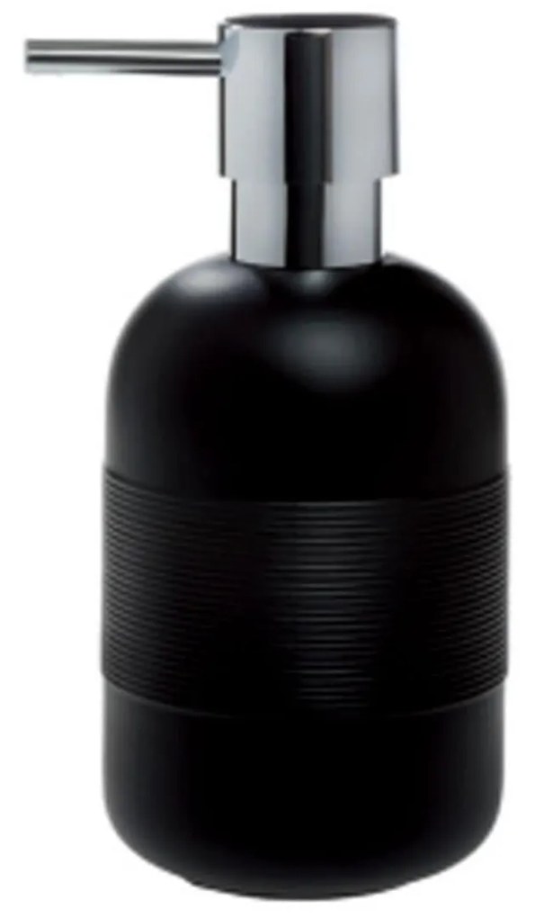Δοχείο Κρεμοσάπουνου Kyoto 03277.001 Black Spirella Ceramic
