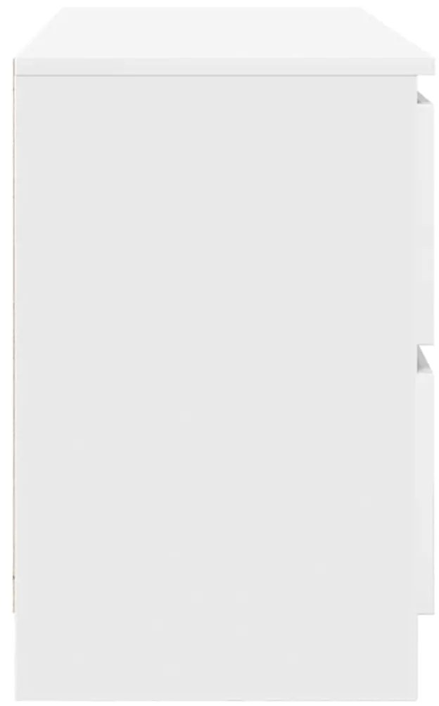 vidaXL Έπιπλο Τηλεόρασης Λευκό 100x35x54 εκ. Επεξεργασμένο Ξύλο