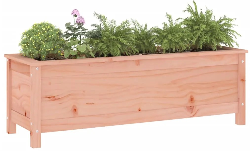 vidaXL Ζαρντινιέρα Υπερυψωμένη 119,5x40x39εκ. Μασίφ Ξύλο Ψευδοτσούγκας