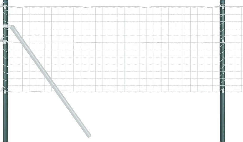 VidaXL Στύλος Περιφράξεων 2 τεμ. Πράσινο 60 cm