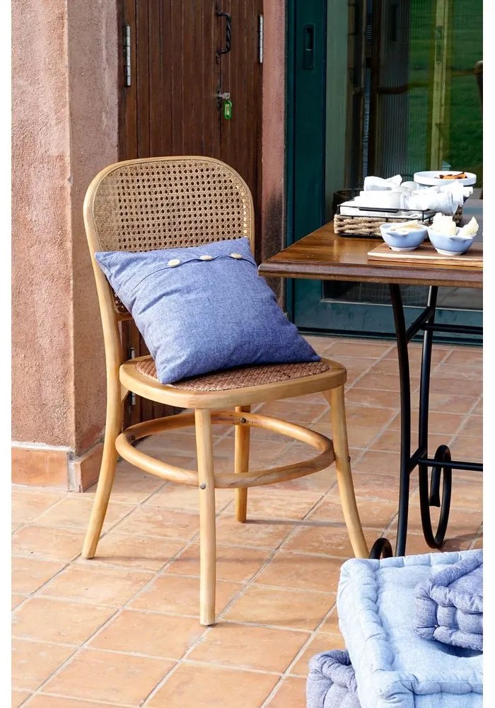 Καρέκλα Τραπεζαρίας DKD Home Decor Πολύχρωμο Φυσικό 48 x 45 x 85 cm 44 x 49 x 87 cm