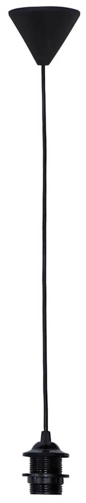 Ανάρτηση Φωτιστικού Οροφής Heronia 06-0052 Black