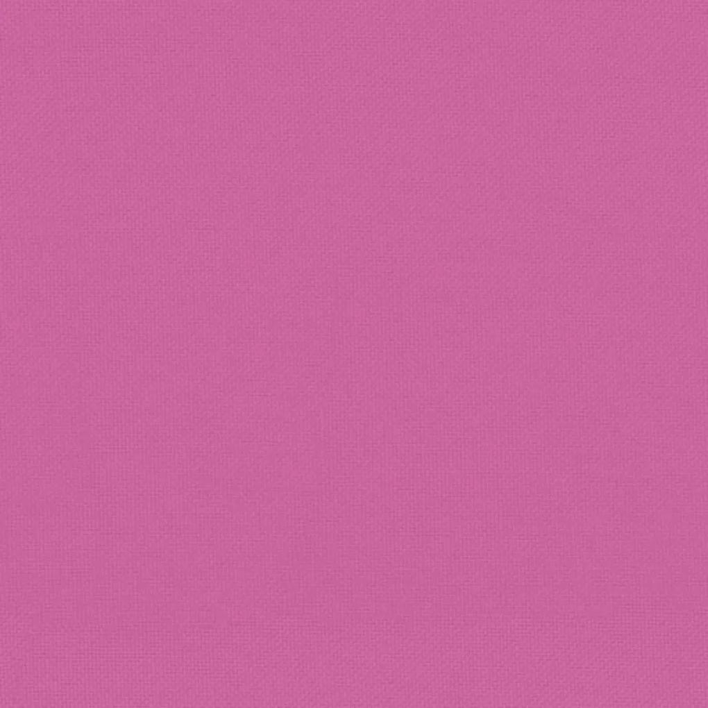 Μαξιλάρι Παλέτας Ροζ 58 x 58 x 10 εκ. από Ύφασμα Oxford - Ροζ