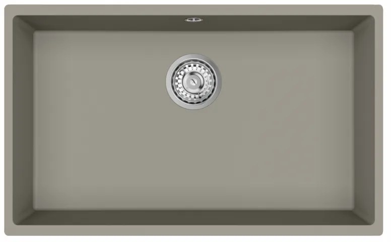 Helika Vera SQV 103 Υποκαθήμενος Γρανιτένιος Νεροχύτης Μ72xΠ43.3cm Τσιμέντο