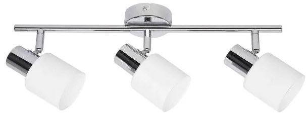 Σποτ Φωτιστικό Οροφής 3XE14 μεταλλικό 9079-3Φ Inlight-9079-3Φ-Χρώμιο-Χρώμιο 9079-3Φ-Χρώμιο