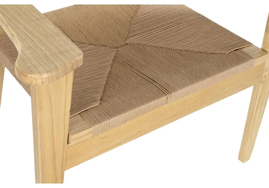 Καρέκλα Τραπεζαρίας DKD Home Decor 67 x 47 x 84 cm 83 x 62 x 84 cm Φυσικό