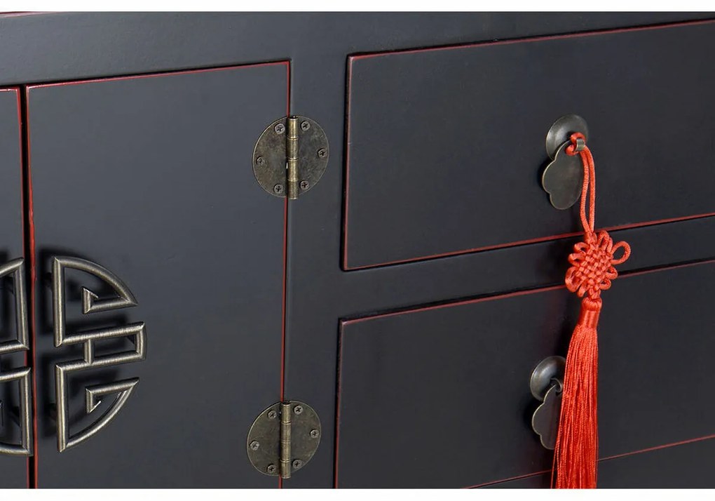 Έπιπλο Εισόδου DKD Home Decor Μαύρο 63 x 26 x 83 cm
