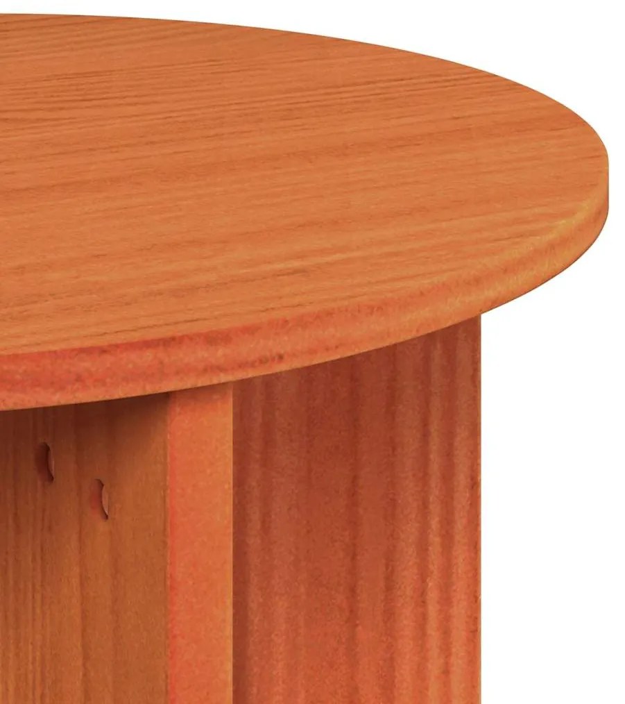 vidaXL Τραπεζάκι σαλονιού 2 pcs Καφέ κεριού 41.5 x 41.5 x 41 εκ