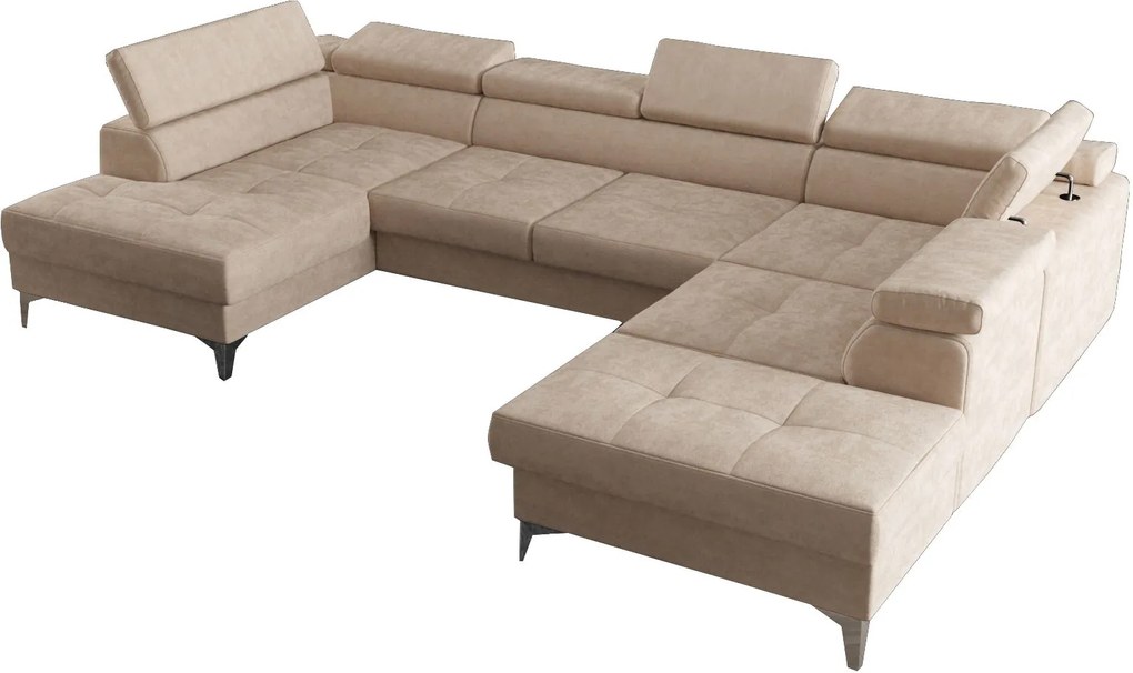 Γωνιακός καναπές Soreko Max II-Mpez-Δεξιά - 350.00Χ170225.00Χ97.00cm