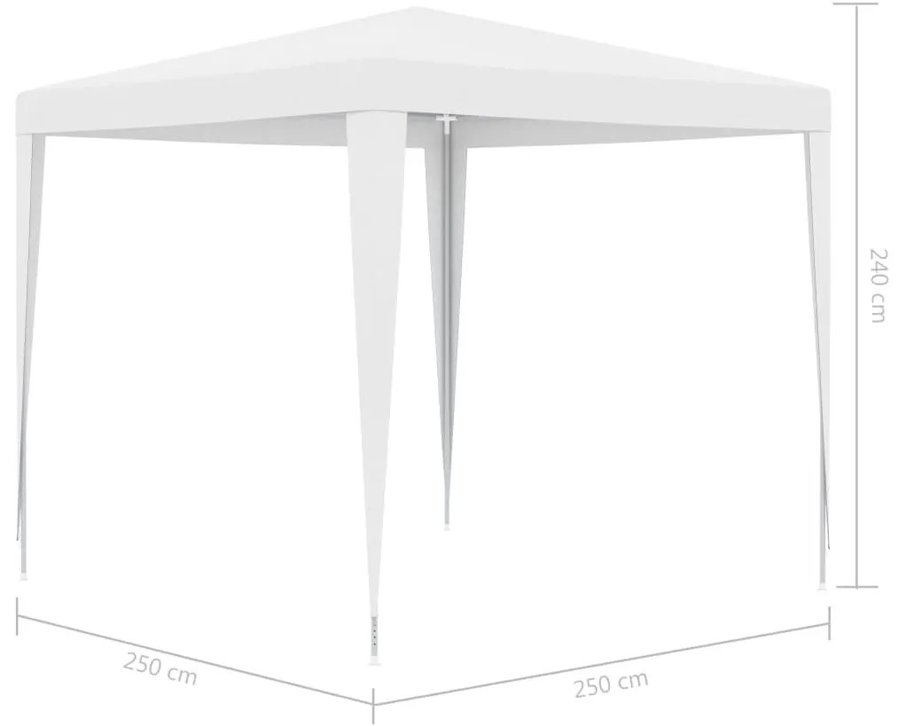 Τέντα Εκδηλώσεων Λευκή 2,5 x 2,5 μ. - Λευκό