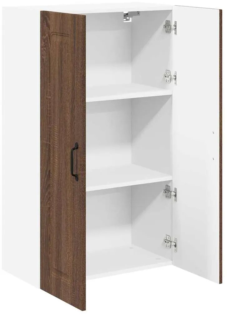 vidaXL Ντουλάπα Κουζίνας με ράφι Καφέ δρυς 60 x 31 x 100 εκ.