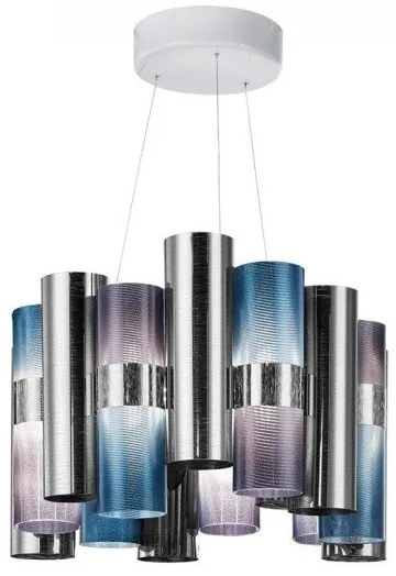 Κρεμαστό Φωτιστικό Οροφής LED 40W Dimmable Φ48cm La Lollo Medium Slamp-LALSM00GRD01T00NMTEU-Μπλε LALSM00GRD01T00NMTEU