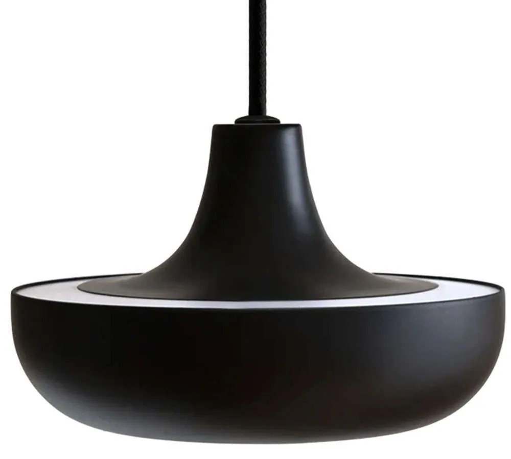 Φωτιστικό Οροφής Cassini 2361 Φ20x11cm Led 320lm 14W 3000K Black Umage