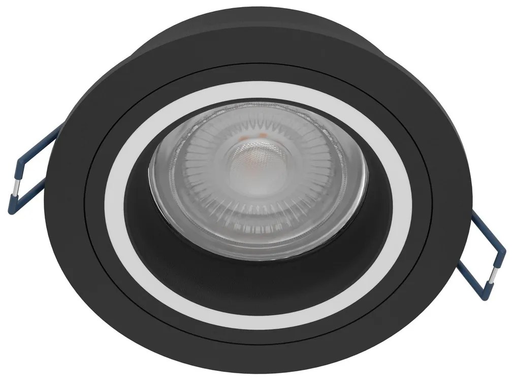 Φωτιστικό Χωνευτό Eglo 900764 CAROSSO-Z Μαύρο Ματ (Black Mat) 2700K - 6500K