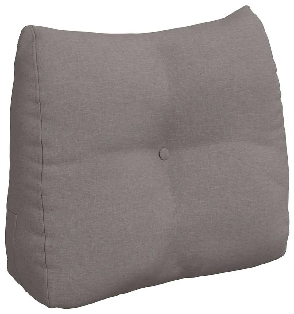 vidaXL Μαξιλάρι Πλάτης Taupe 60 x 24 x 50 εκ ύφασμα