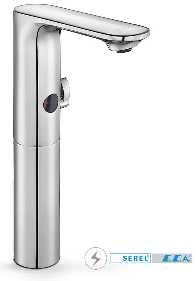 Μπαταρία Νιπτήρα Ηλεκτρονική (ρεύματος) SEREL ECA Chrome 108108045-100