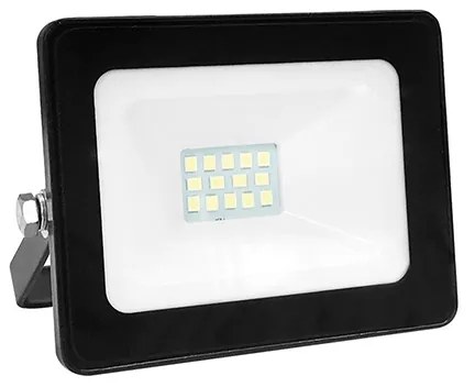 BLACK LED SMD FLOOD LUMINAIRE IP66 10W 4000K 850Lm 230V RA80 ACA Q1040