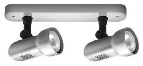 Σποτ Φωτιστικό Οροφής Μπάρα IP20 Mega R50 ΙI ΦOS_ME-17-00701-5-Νίκελ Ματ 17-00701-5