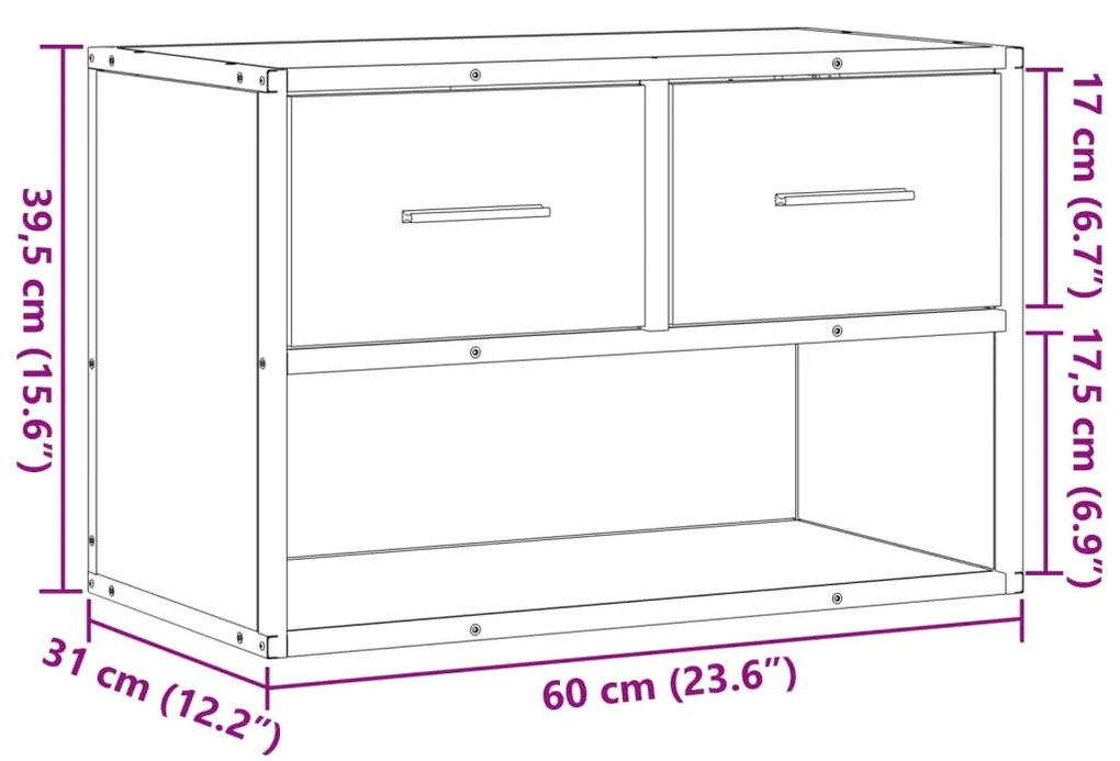 ΈΠΙΠΛΟ ΤΗΛΕΟΡΑΣΗΣ ΚΑΦΕ ΔΡΥΣ 60X31X39,5 ΕΚ. ΕΠΕΞΕΡΓΑΣΜΕΝΟ ΞΥΛΟ 848913