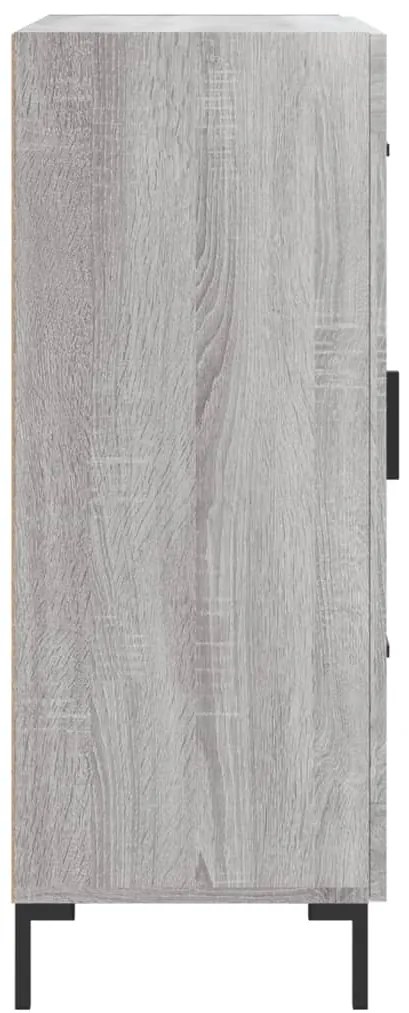 vidaXL Ντουλάπι Γκρι Sonoma 69,5 x 34 x 90 εκ. από Επεξεργασμένο Ξύλο