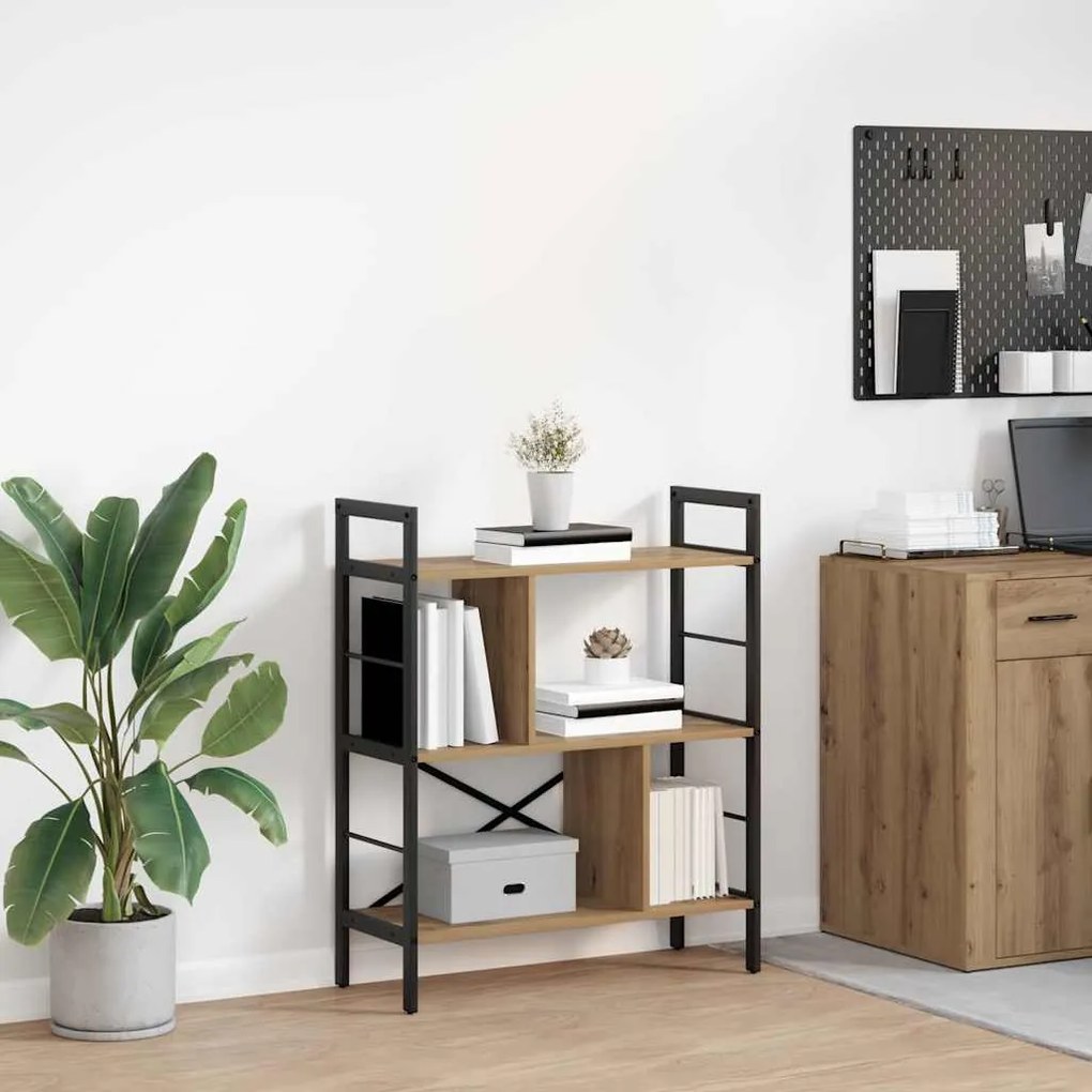 Ράφι Βιβλίων Artisan Oak 75 x 30 x 91 εκ. Επεξεργασμένο ξύλο