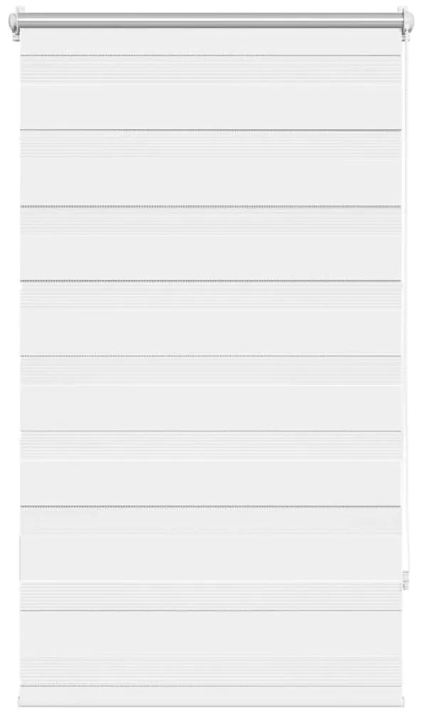 vidaXL Ρόλερ Zebra Λευκό 70 x 120cm