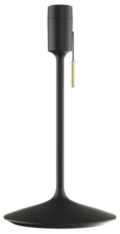Σώμα Επιτραπέζιου Φωτιστικού 1xΕ27 Θύρα USB Υφασμάτινο Καλώδιο Santé Table Umage 4046 Μαύρο