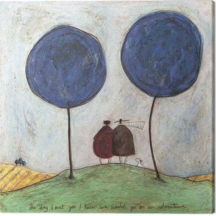 Εκτύπωση καμβά Sam Toft - The Day I Met You