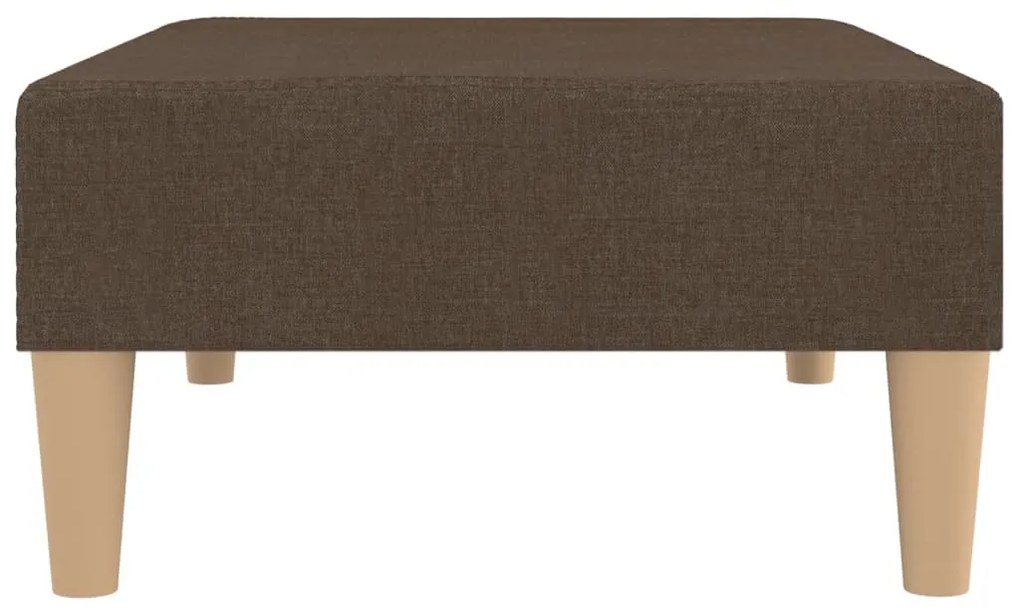 vidaXL Σκαμπό/Υποπόδιο Χρώμα Taupe 78 x 56 x 32 εκ. Υφασμάτινο