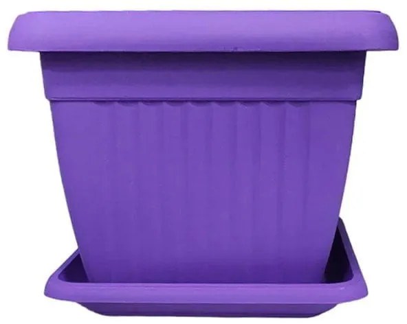 Γλάστρα με πιατάκι 17*19cm - Flower pot