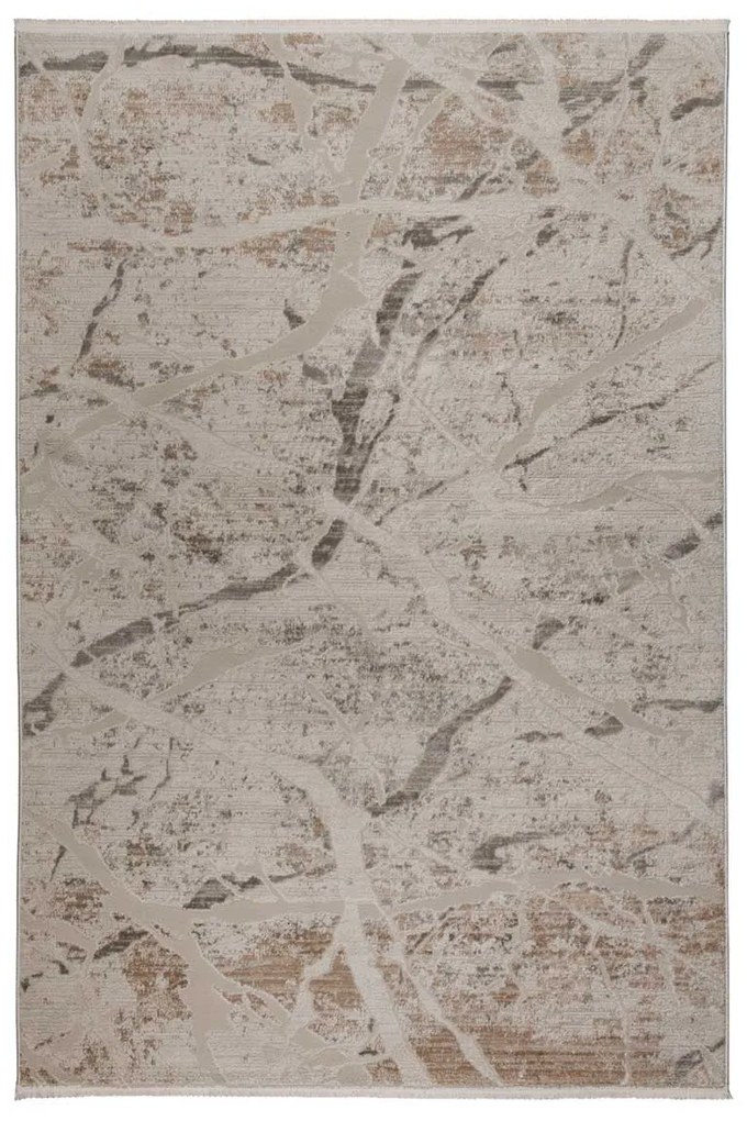 Χαλί Διαδρόμου (80x150) Βιοκαρπέτ Savoir PS/39A Cream Grey