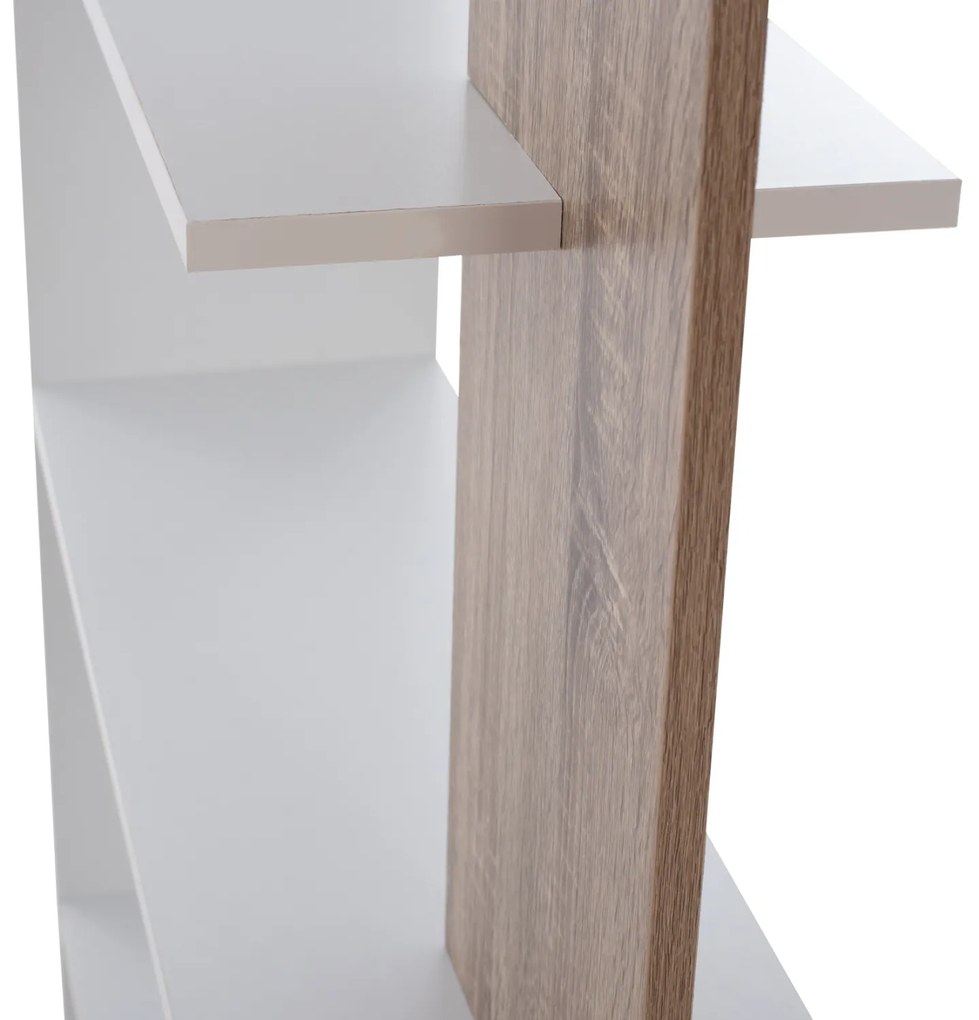 Βιβλιοθήκη Harvey 80x23x141 Λευκό