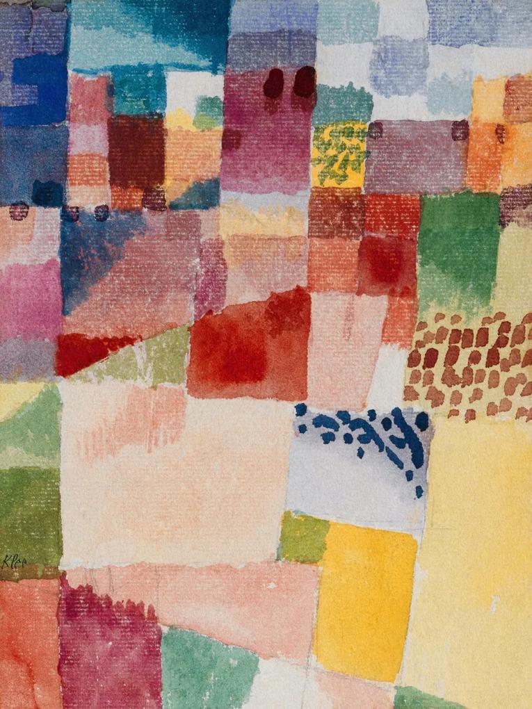 Αναπαραγωγή Motif from Hammamet - Paul Klee, (30 x 40 cm)