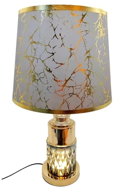 Επιτραπέζιο φωτιστικό - Πορτατίφ - 8300 - 883001 - Gold/White-883001_gob