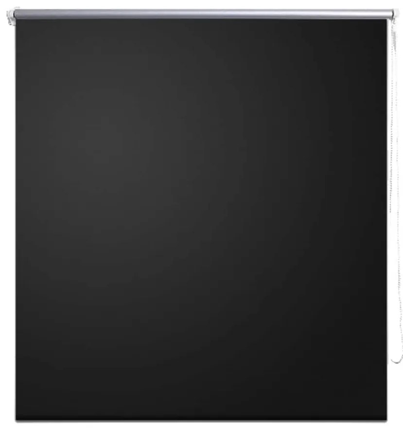 vidaXL Στόρι Συσκότισης Ρόλερ Μαύρο 140 x 230 εκ.