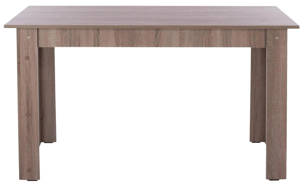 ΤΡΑΠΕΖΙ ΚΟΥΖΙΝΑΣ KELVIN, 140x80x77Υ εκ., SONAMA OAK TRUFFLE,