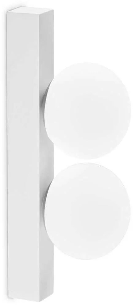 Φωτιστικό Τοίχου - Απλίκα Ping Pong 328270 6x9x18,3cm Led 500lm 6W 3000K White Ideal Lux