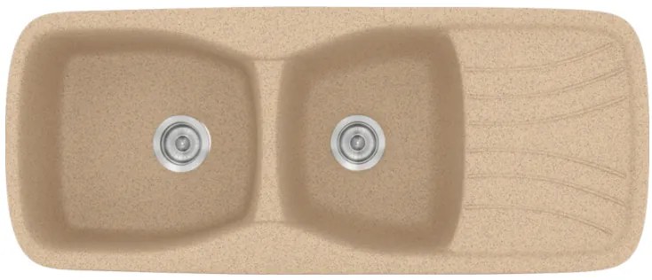 Sanitec Classic 311 Granite Beige Νεροχύτης
