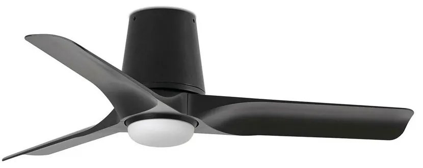 Ανεμιστήρας Οροφής Hey Tub S 33827-1TW D90cm LED 10W 2700/ 4000/ 6000K 480lm Black Faro Barcelona Διάμετρος 90cm