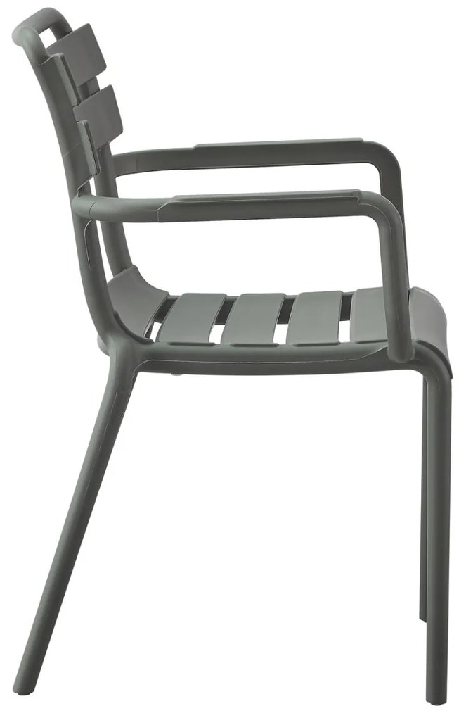 Καρέκλα - Πολυθρόνα PHILLY C6123.04 Olive Green Πολυπροπυλενίου 58,5x49x83,5Υεκ. 58.5x49x83.5 εκ.