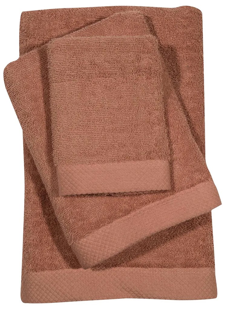 Πετσέτες Μπάνιου (Σετ 3τμχ) Das Home Best 0654 480gsm