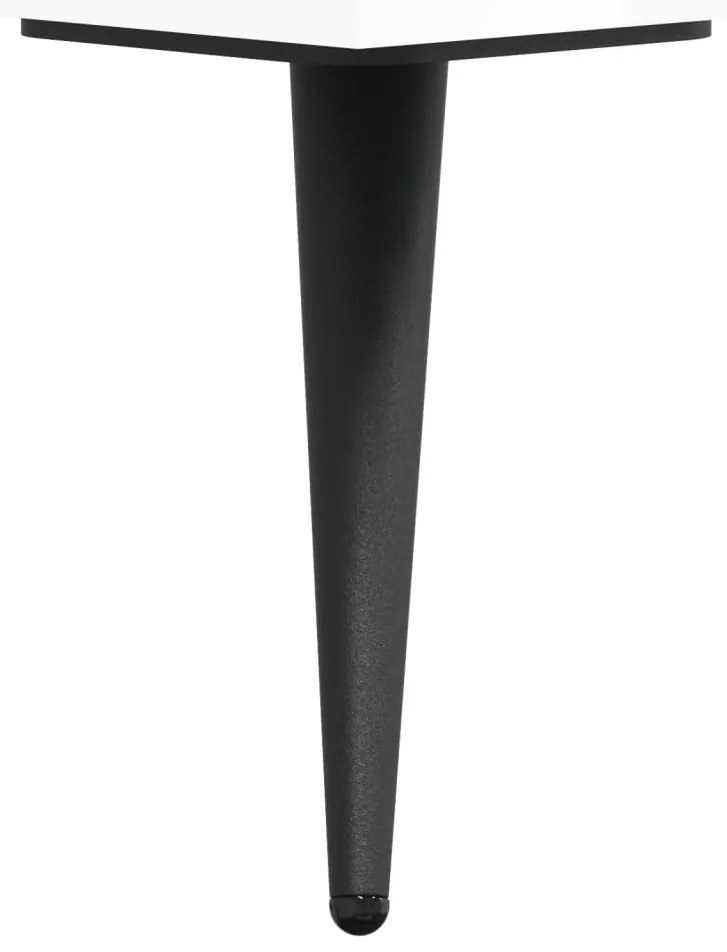vidaXL Βιβλιοθήκη Γυαλιστερό Λευκό 69,5x32,5x90 εκ. Επεξεργασμένο Ξύλο