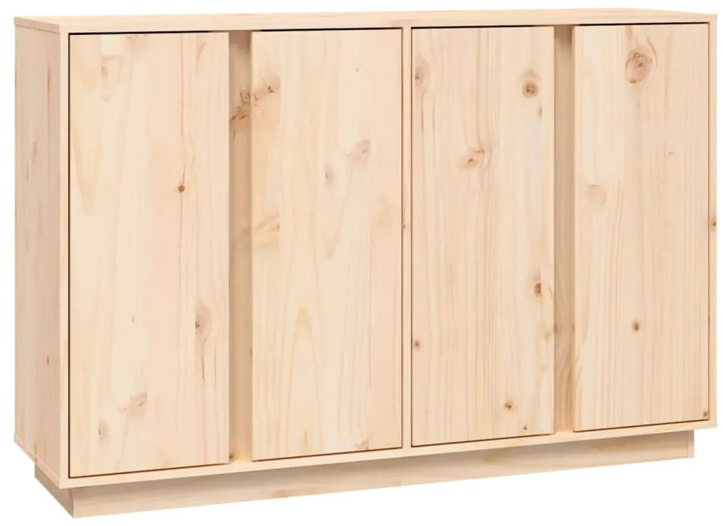 vidaXL Μπουφές 120 x 35 x 80 εκ. από Μασίφ Ξύλο Πεύκου