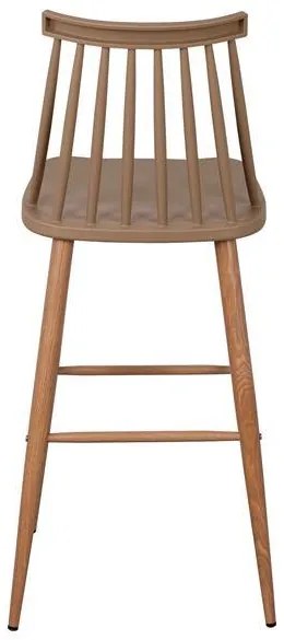 Σκαμπό μπαρ VANESSA C8459.25 σε Γκρί 43x49x107 εκ. 2αδα 43x49x107 εκ.