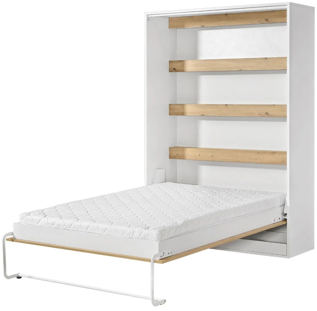 Κρεβάτι τοίχου Aether II-Fusiko-Mavro-140 x 200