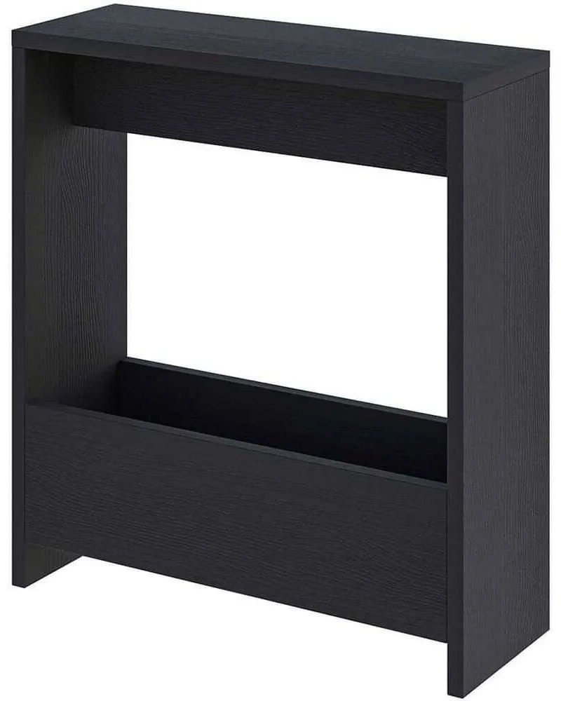 Τραπεζάκι Βοηθητικό Simpi 776HMS3509 55x20x60cm Wood Black