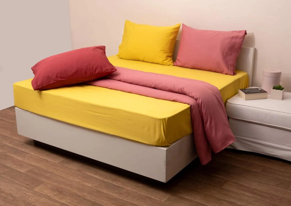 Σετ Σεντόνια King Size 280x275 Fashion 1 Deep Red